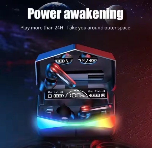 Gaming Headset with Built-in Battery and Mirror Display - photo 4