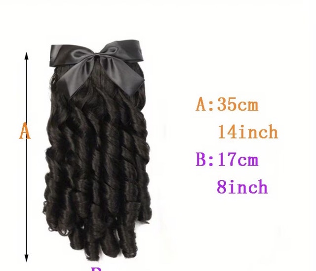 stylish wig on clip - photo 2