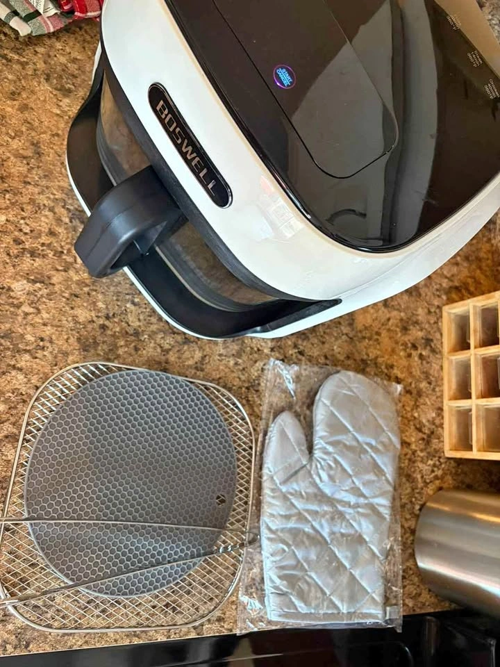 BOSWELL Glass Air Fryer