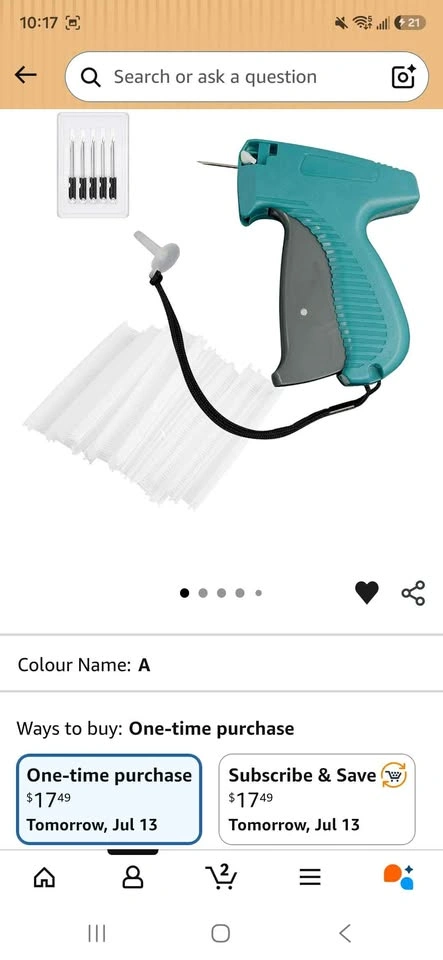 Standard Clothing Price Tag Gun Kit - photo 3