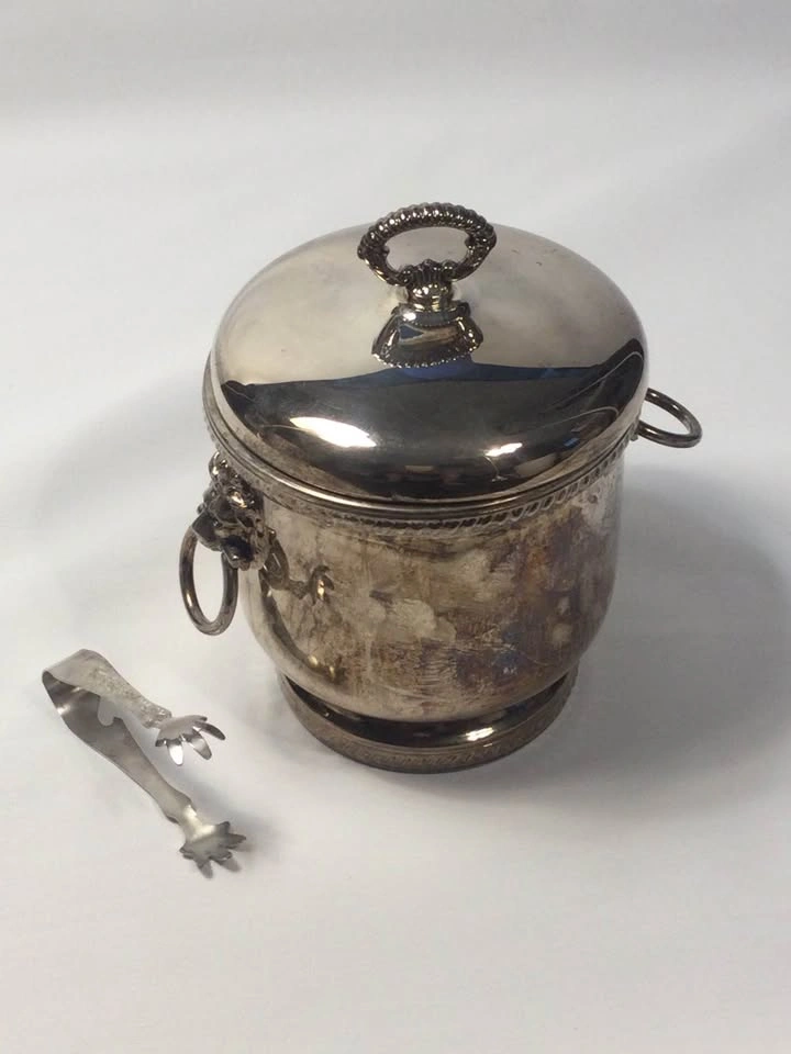 Vintage Sheffield Silver Co Silver Plate Ice Bucket - photo 2