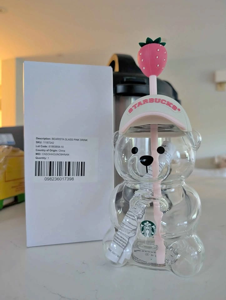 Starbucks Bearista Cup -Pink