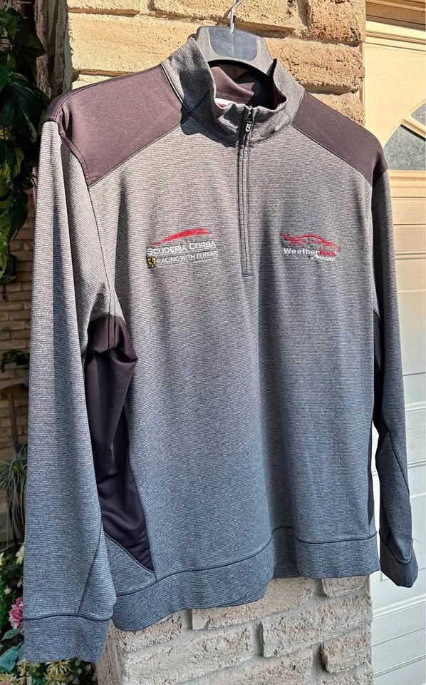 Cutter & Buck Scuderia Corsa Ferrari 1/4 Zip Pullover - XL