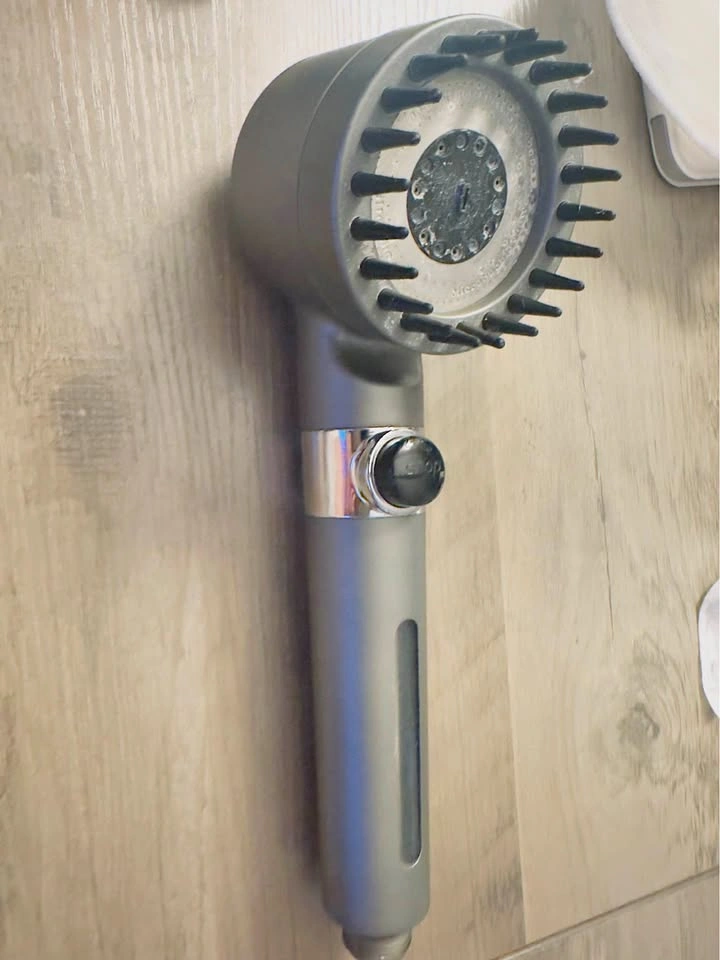 High Pressure Handheld Shower Head with Massage Brush