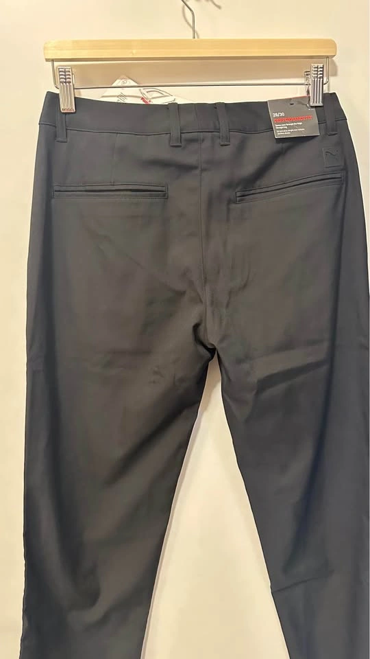 New Puma Golf Pants Black 28/30 Performance Fit - photo 2