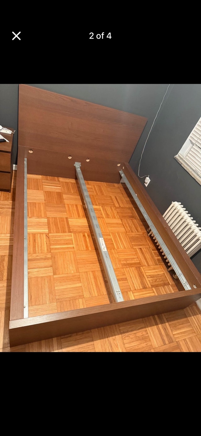 Full Bed Frame with Slats - photo 2