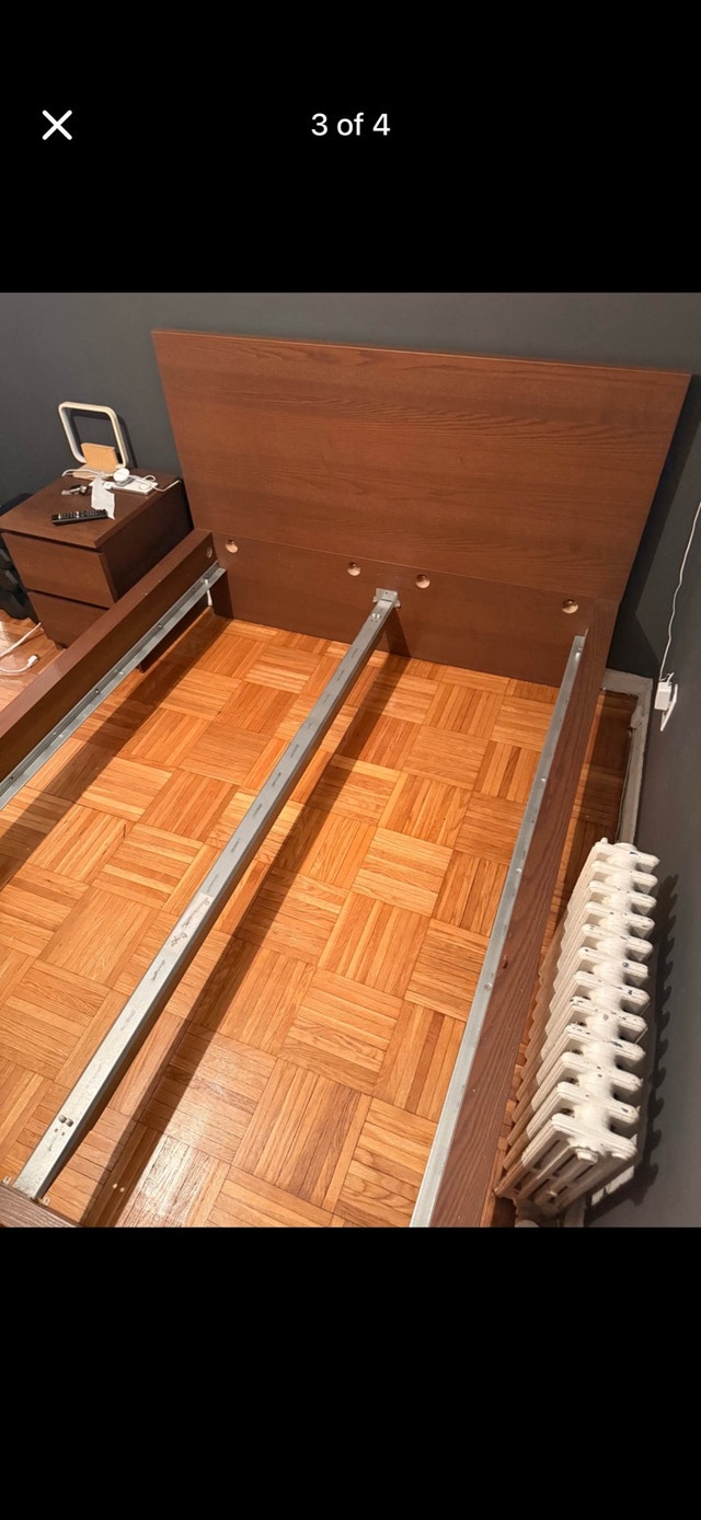 Full Bed Frame with Slats - photo 3