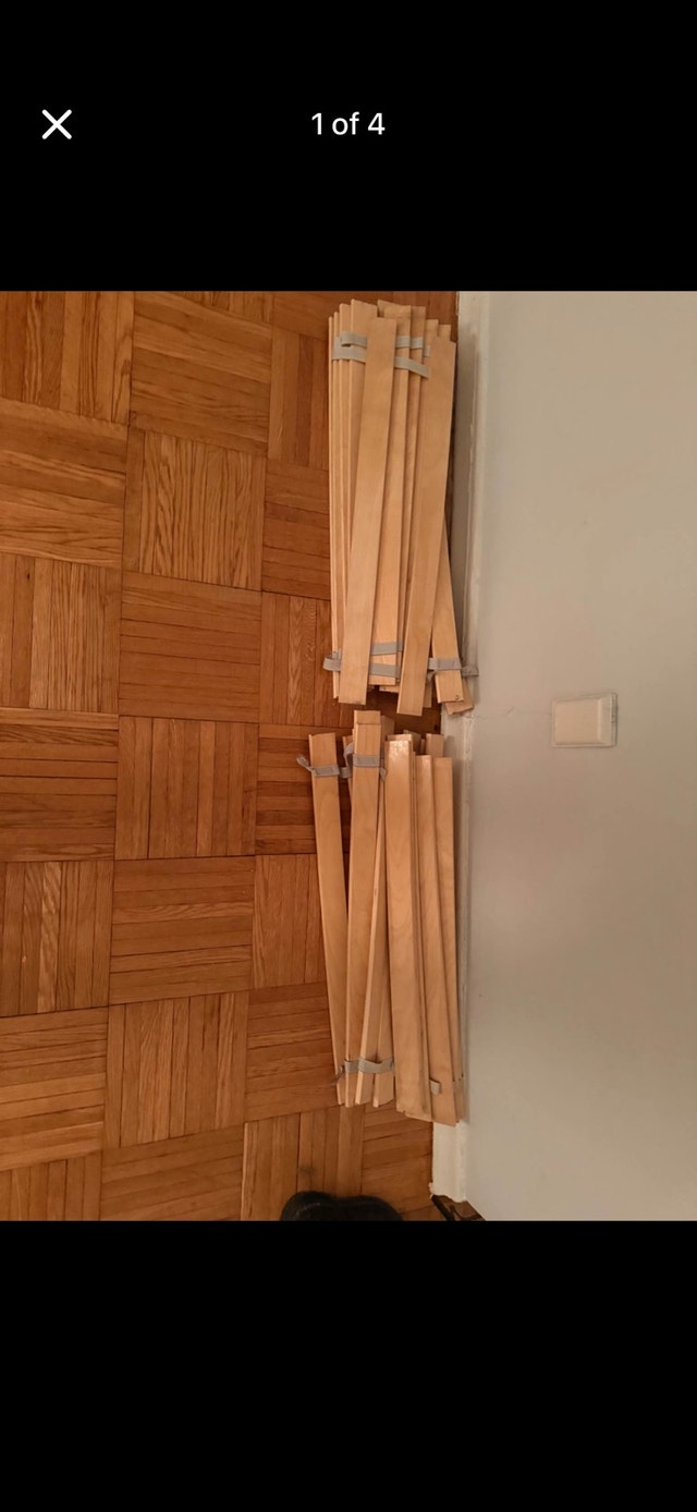 Full Bed Frame with Slats - photo 4