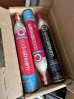 Pink NEW Sodastream Canisters