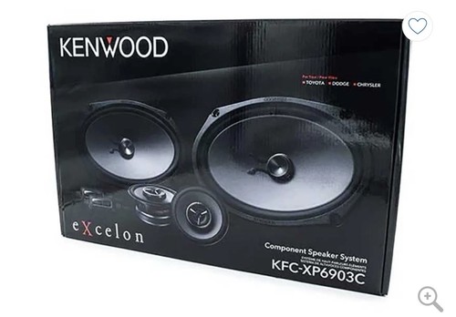 Kenwood eXcelon KFC-XP6903C 6x9" Component Speaker System