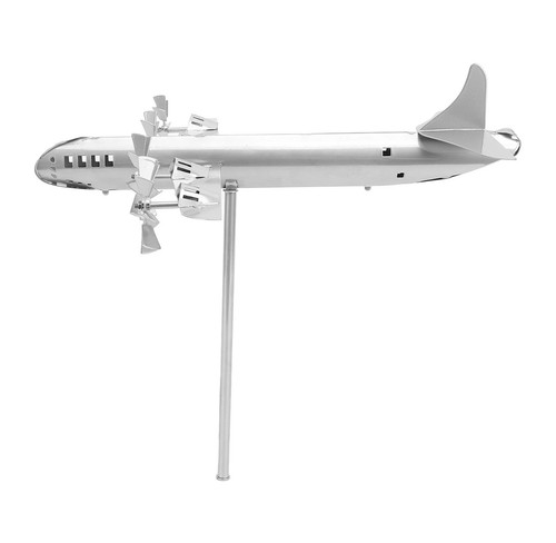 Airplane Wind Spinner Metal Vintage Looking Plane