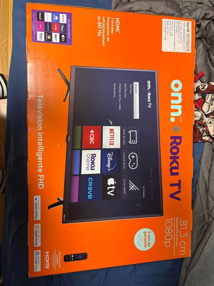 onn. 32" 1080p Roku Smart TV - photo 4