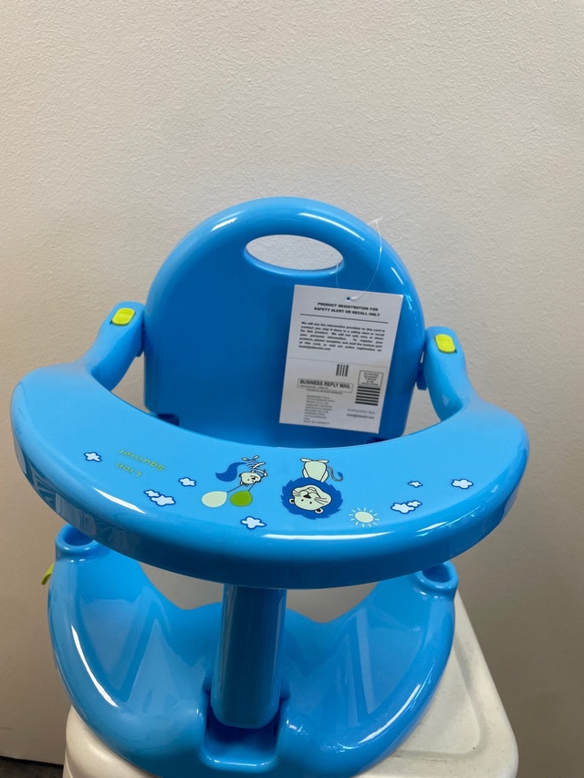 Foldable Baby Bath Ring Seat - Brand New In Box - photo 4