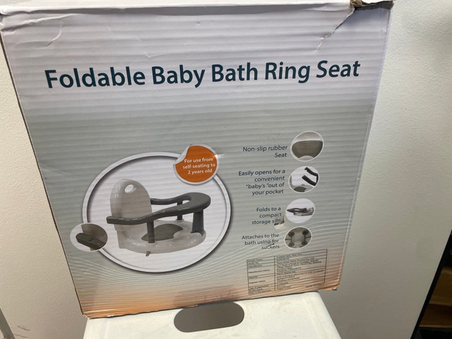 Foldable Baby Bath Ring Seat - Brand New In Box - photo 5