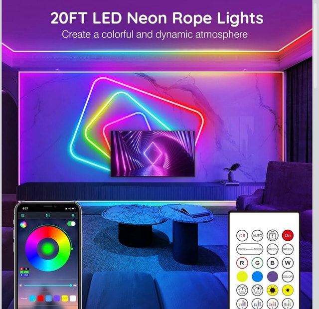 LED Neon Rope Lights - Brand New In Box - photo 2