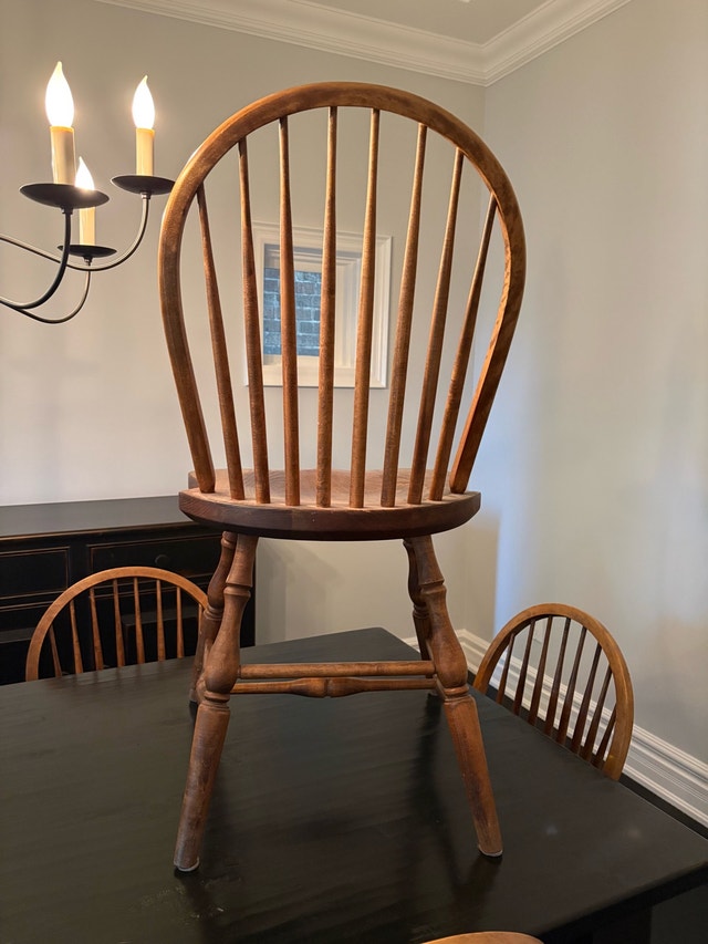 solid wood chairs - photo 2