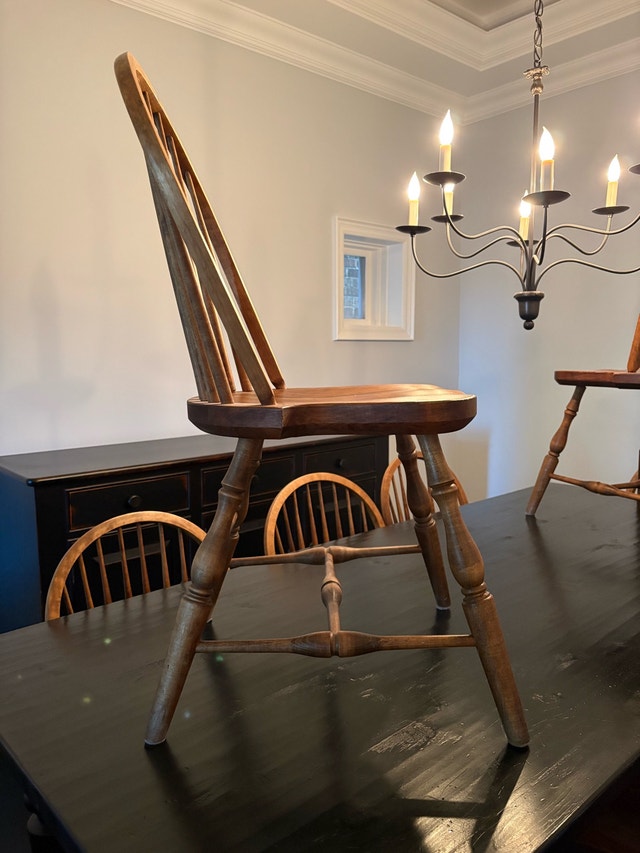 solid wood chairs - photo 3