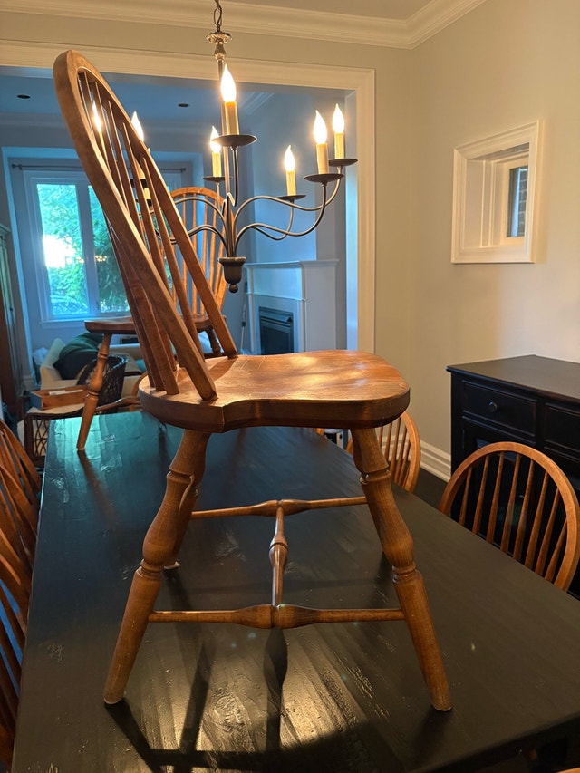 solid wood chairs - photo 4