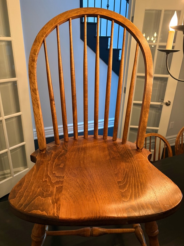 solid wood chairs - photo 5
