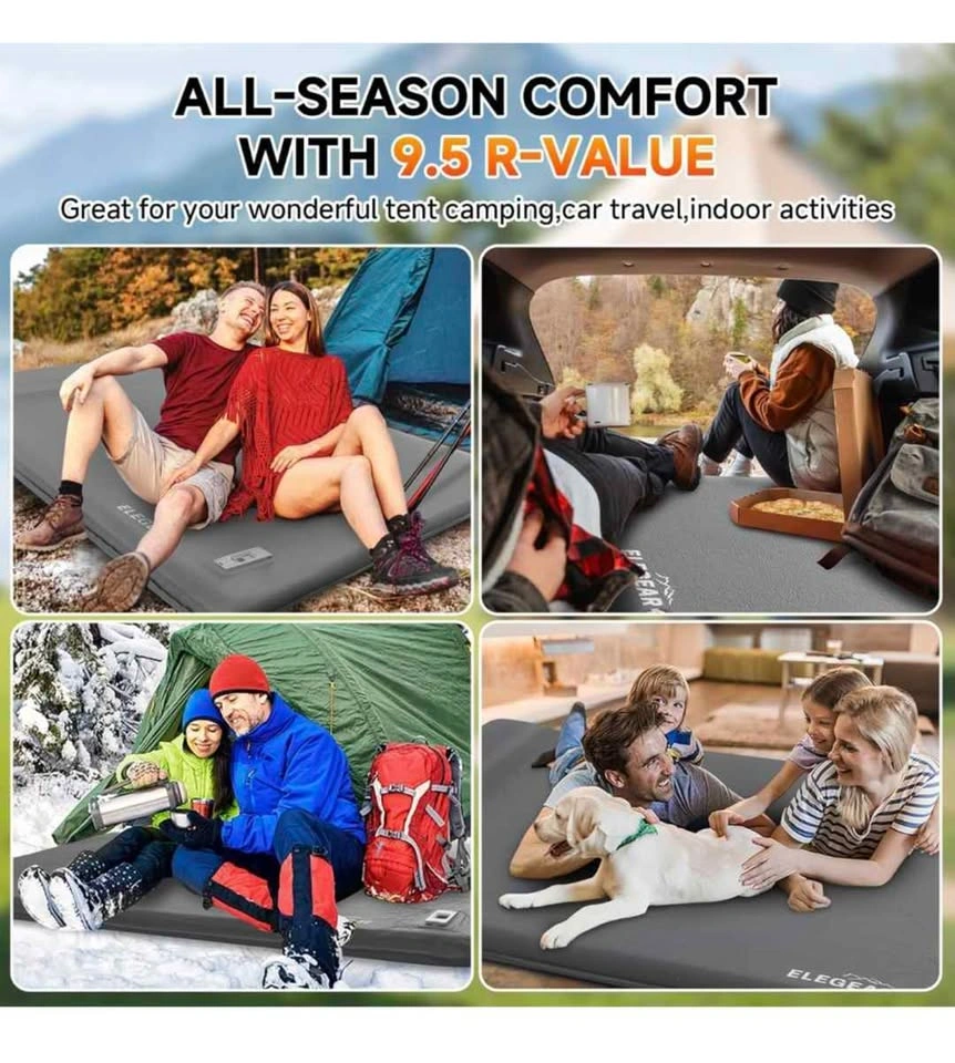 Self-Inflating memory foam Camping Mattress - photo 3