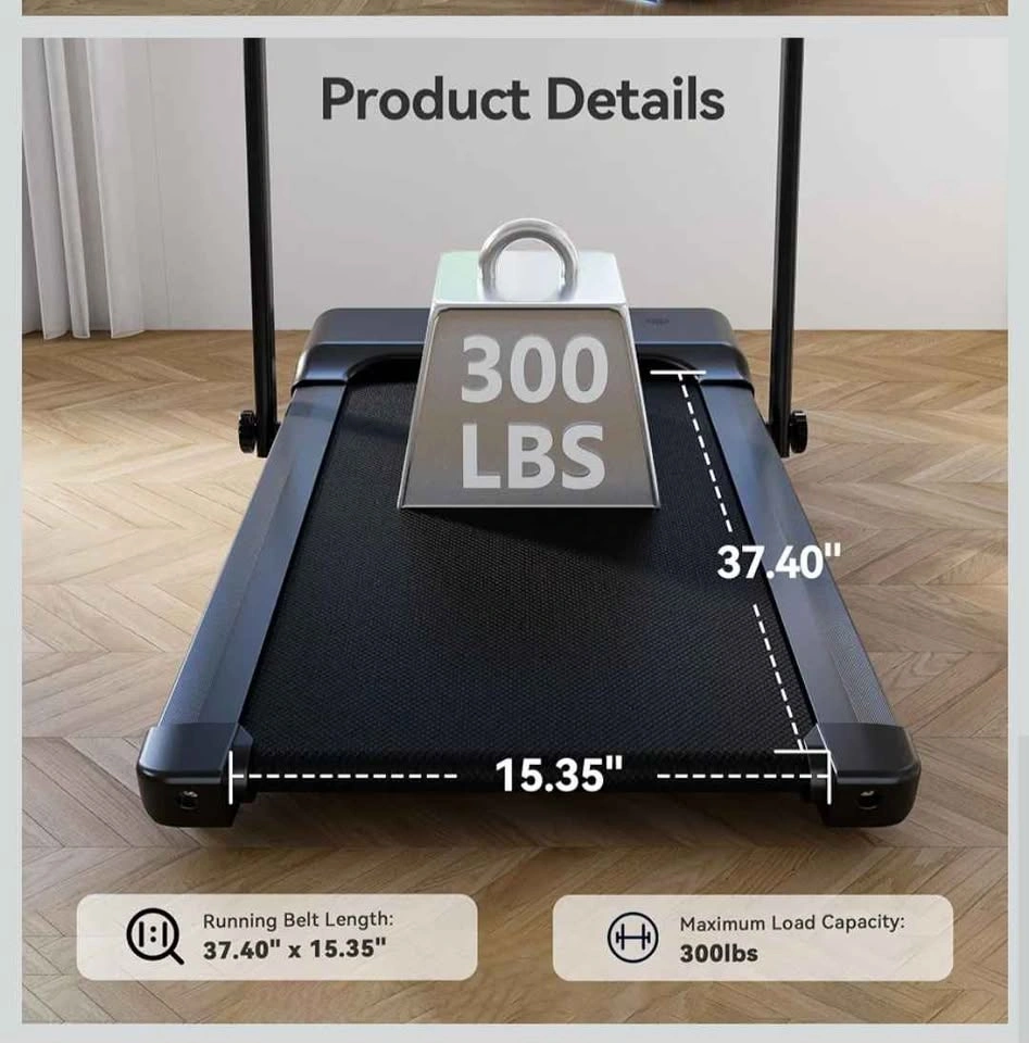 Adjustable Incline Treadmill - photo 3