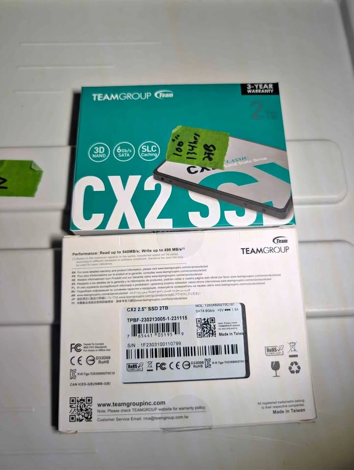 2TB SSD like new