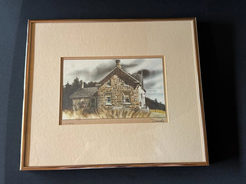 Jack Reid Watercolours: Old Stoney and The Studio - photo 2