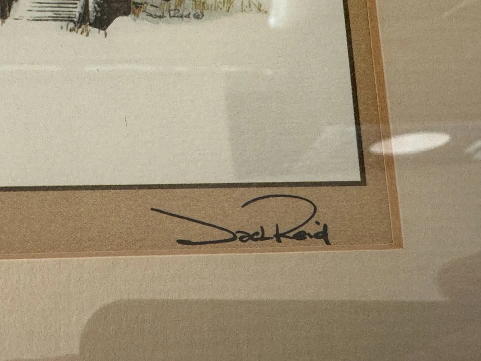 Jack Reid Watercolours: Old Stoney and The Studio - photo 4