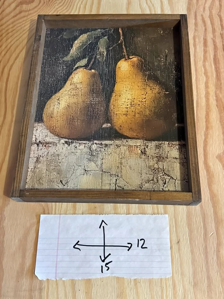 Pears framed picture / wall art