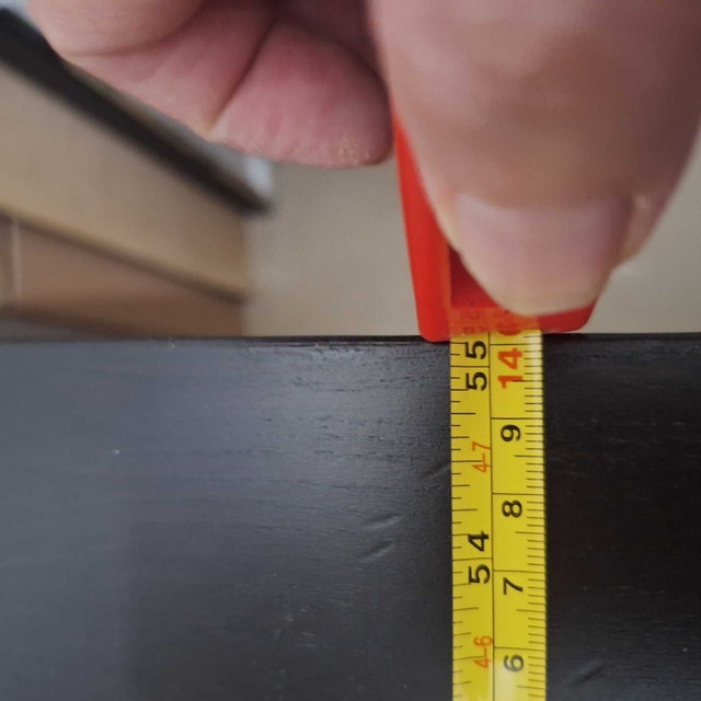IKEA BJURSTA TABLE BLACK FAIR CONDITION - photo 3