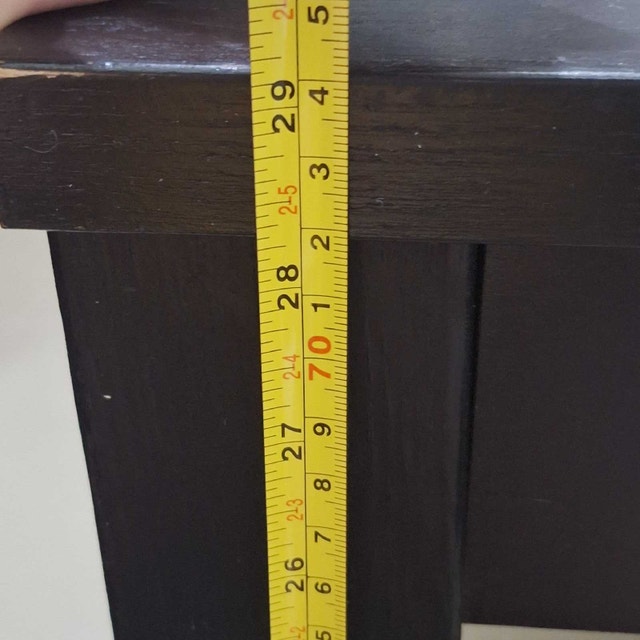 IKEA BJURSTA TABLE BLACK FAIR CONDITION - photo 5
