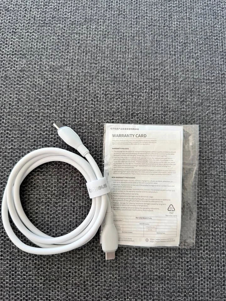 Baseus Type C Charging Cables