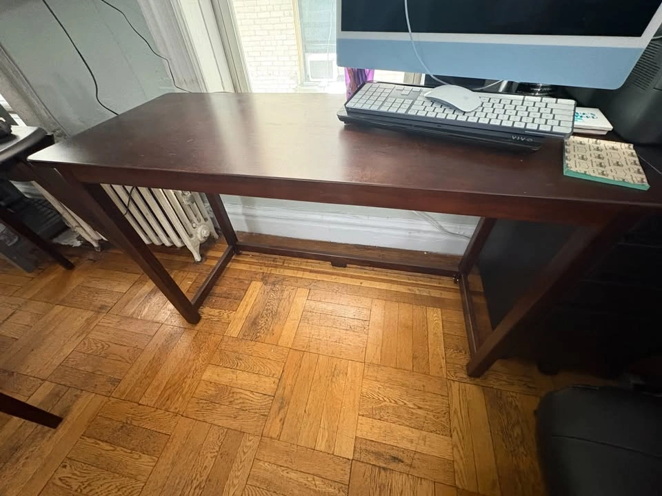 Plank+Beam Writing Desk (ESPRESSO) Orig. $149 - photo 2