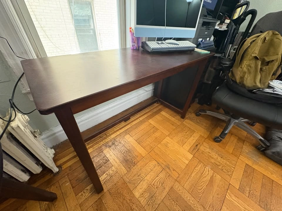 Plank+Beam Writing Desk (ESPRESSO) Orig. $149 - photo 3