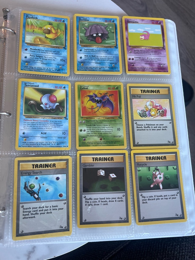 Fossil Pokemon Card Collection NEAR MINT NM - photo 4