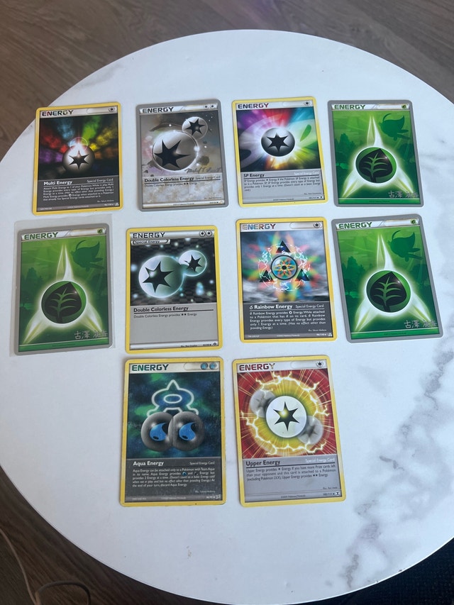 Pokémon Special Energy Cards