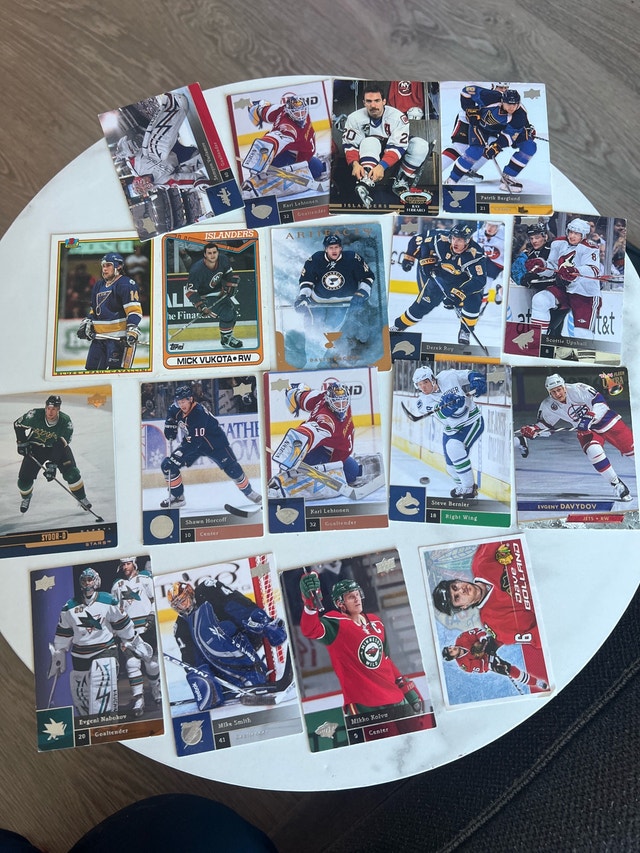 Assorted NHL Hockey Trading Cards