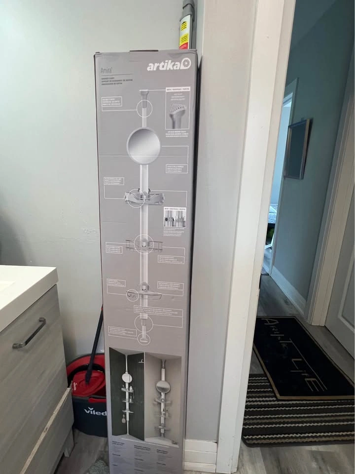 Artika Amira Tension Pole Shower Caddy – Like New – $70 OBO - photo 2