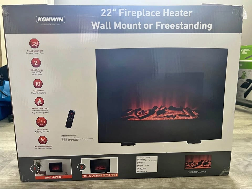 3 Heaters for Sale – Fireplace + Honeywell + Pelonis