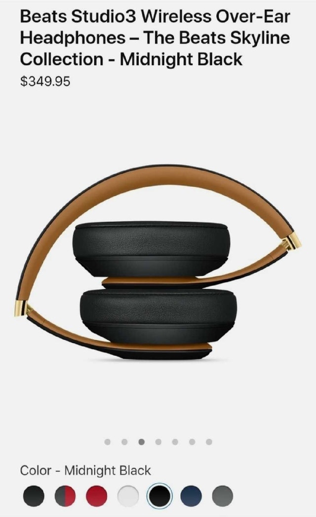 Apple Beats Studio 3 Wireless Headphones Brand New, Sealed - photo 3