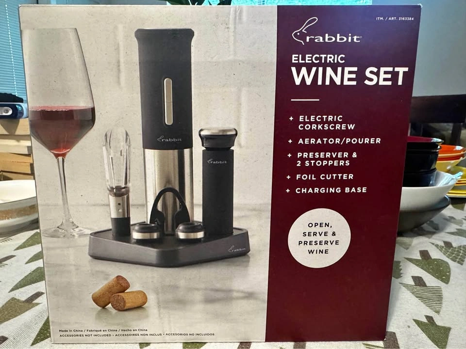 Rabbit Electric Wine Set