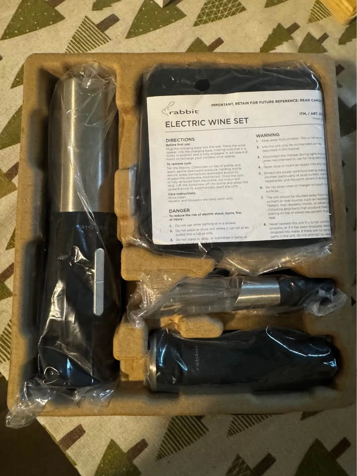 Rabbit Electric Wine Set - photo 2
