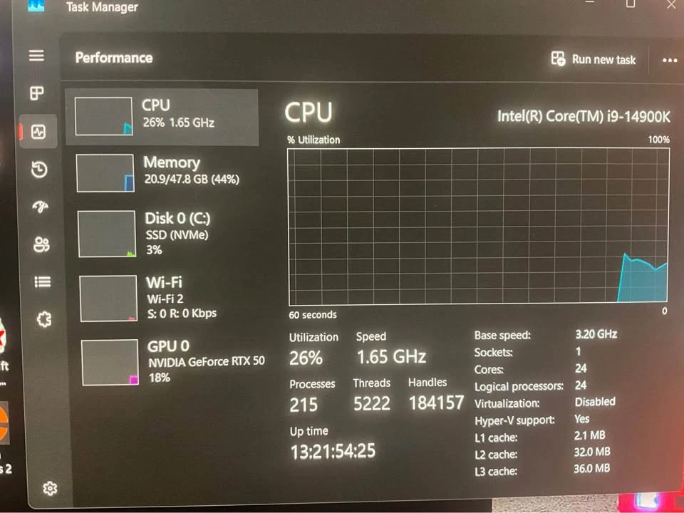 14900K + 5090 MONSTER PC (48GB 1600W Z790) - photo 4