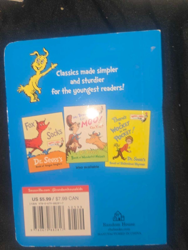 Dr. Seuss Board Book Bundle | 5 Books - photo 3