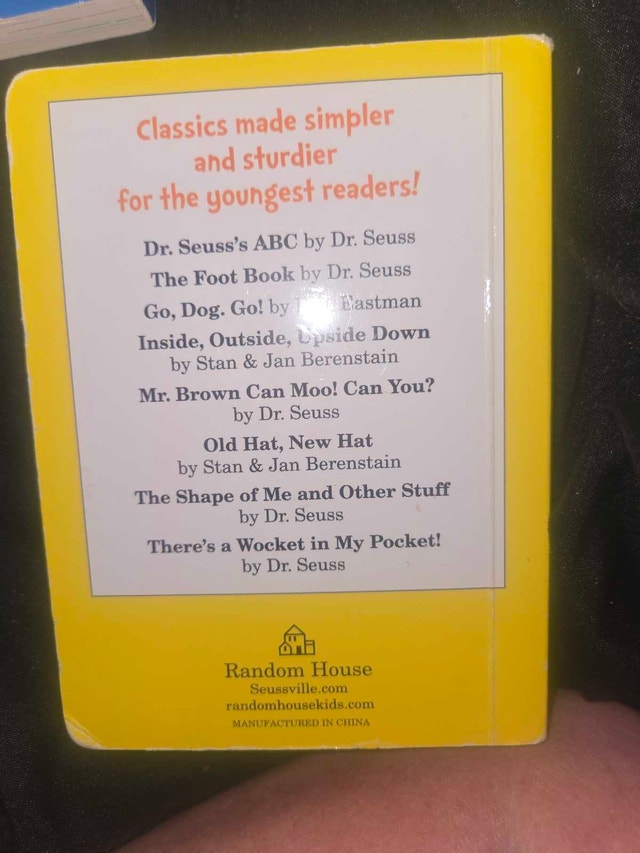 Dr. Seuss Board Book Bundle | 5 Books - photo 5