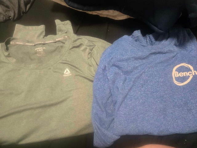 Men's Brand Name Long Sleeve Bundle | Nike • Bench • Reebok