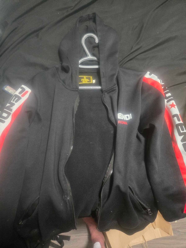 FENDI x FILA VINTAGE COLLAB HOODIE | AUTHENTIC | MADE IN ITALY