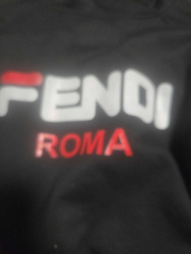 FENDI x FILA VINTAGE COLLAB HOODIE | AUTHENTIC | MADE IN ITALY - photo 2
