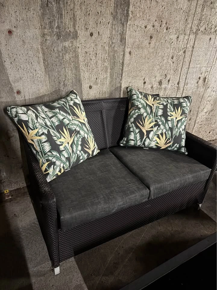 4-Piece Wicker Outdoor Patio Furniture Set with Storage Coffee T - photo 2