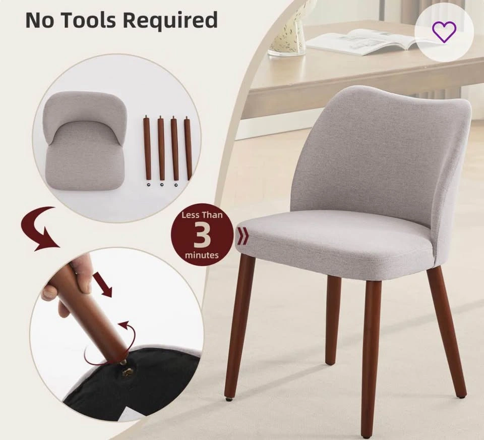 Brand new dining chairs (set of 2) - photo 3